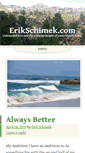 Mobile Screenshot of erikschimek.com